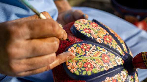 Kashmiri artisanal craftsmanship and traditional heritage wear